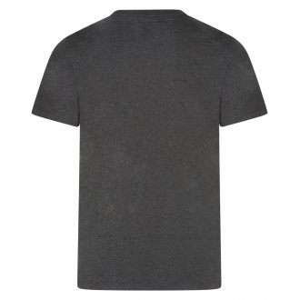 T-shirt avec manches courtes et col rond Levi's® coton anthracite chiné