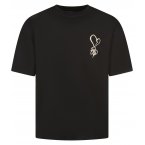 T-shirt Project X avec manches courtes et col rond noir