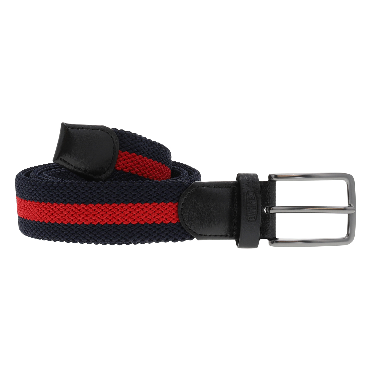 ceinture bicolore delahaye bleu marine et rouge
