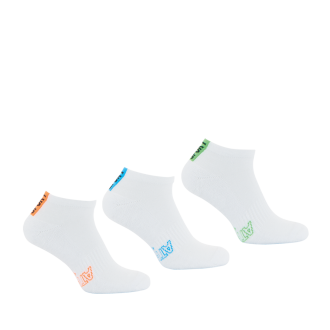 Lot de 4 paires de chaussettes de sport hautes - Blanc Athéna - Chaussettes  Homme sur MenCorner
