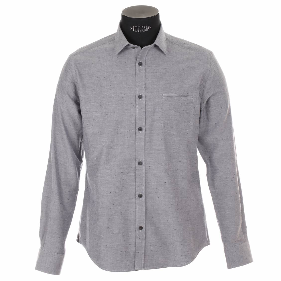 chemise grise homme